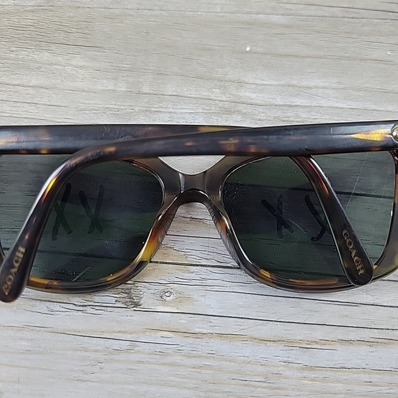 Coach HC8261 L1059 Womens Sunglasses 544687 Black Tortoise Frames Only 56-18 140 - Picture 11 of 14